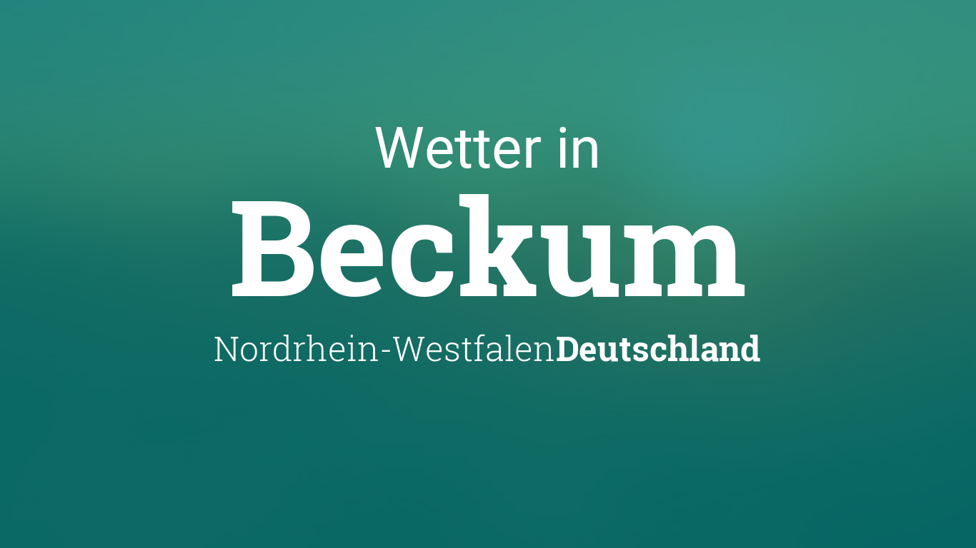Wetter Beckum